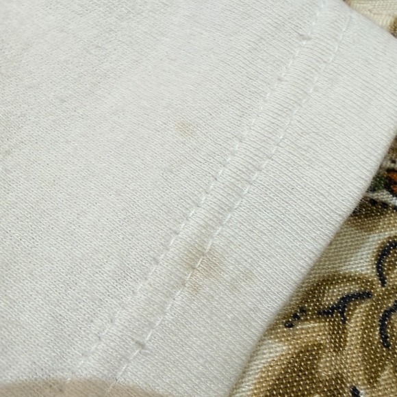 Vtg PEANUTS Snoopy Jamaica Graphic Tank Top XL White Beach Vacation - Picture 6 of 10